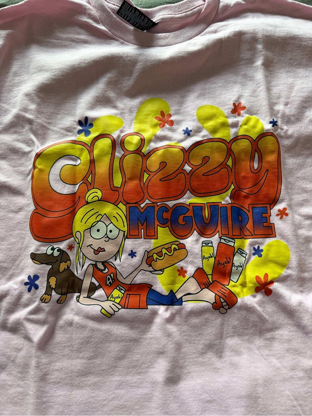 Never Worn Glizzy McGuire Graphic Tee - Pink